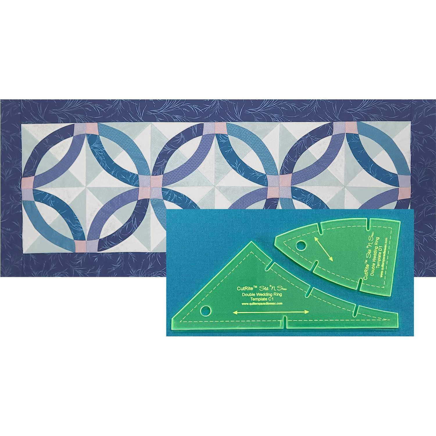 Double wedding ring quilt templates 60 photos - Astyledwedding.com